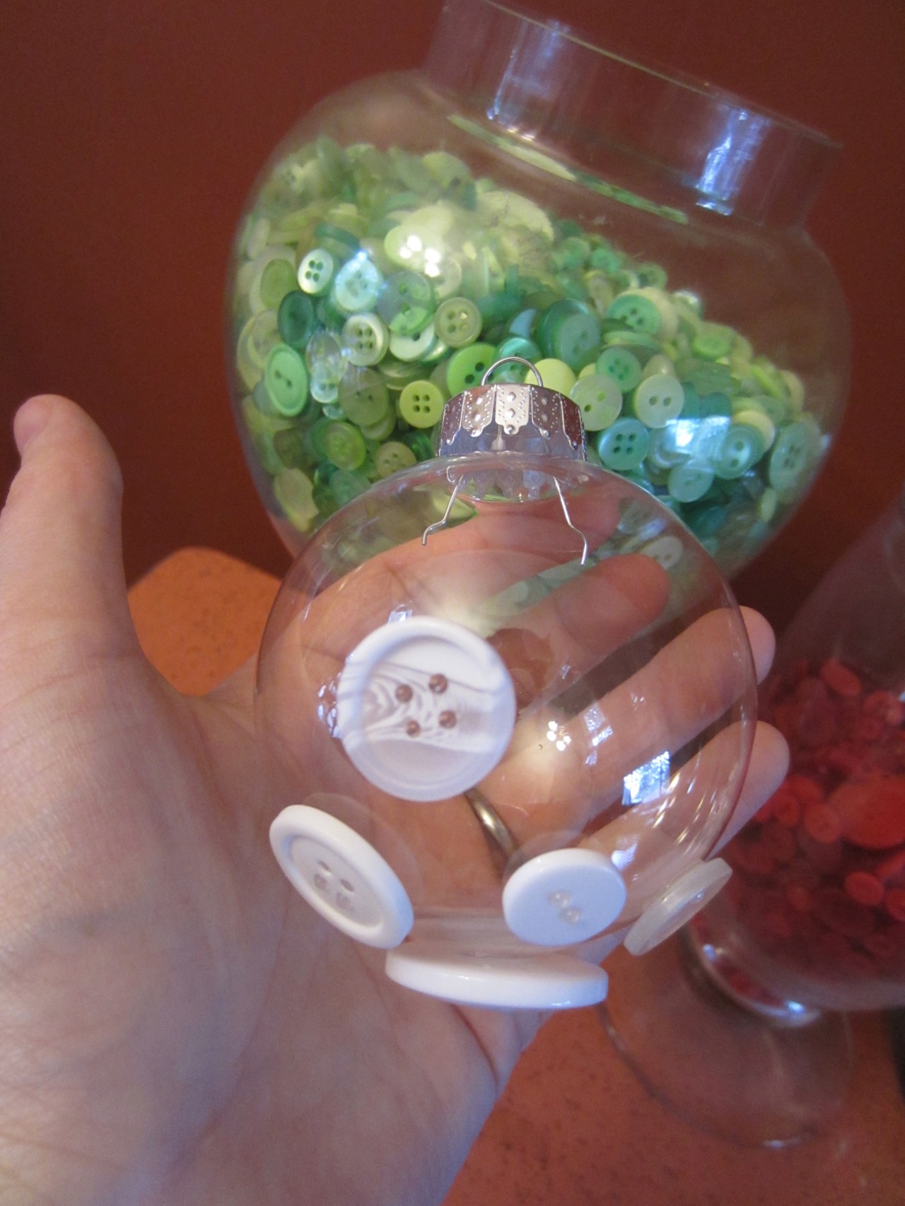 National Button Day! (Button Ball Ornaments) | Busted Button