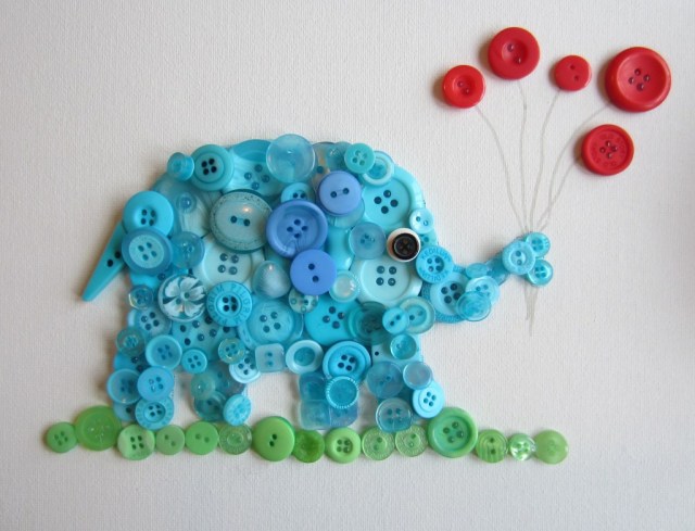 Button Elephant - www.bustedbutton.com
